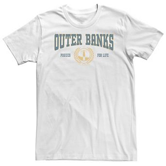 Big & Tall Outer Banks Collegiate Style Crest Tee