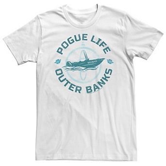 Big & Tall Outer Banks Rogue Life Blue Hue Portrait Tee