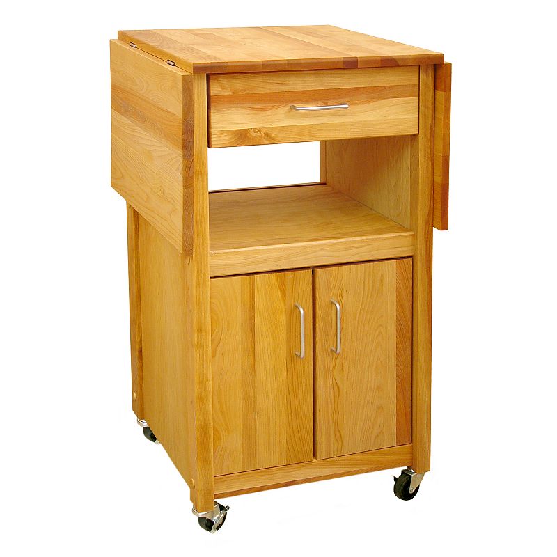 90500175 Catskill Craftsmen Drop Leaf Cabinet Cart, Multico sku 90500175