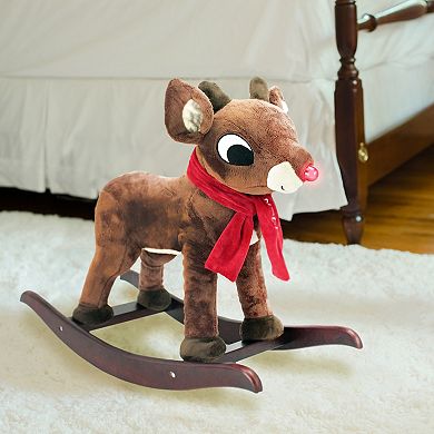 Animal Adventure Rudolph the Red-Nosed Reindeer Musical & Light-Up Rocker