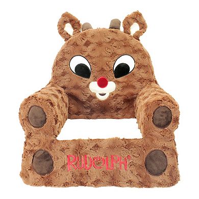 Animal Adventure Rudolph the Red-Nosed Reindeer Soft Foam Character Chair
