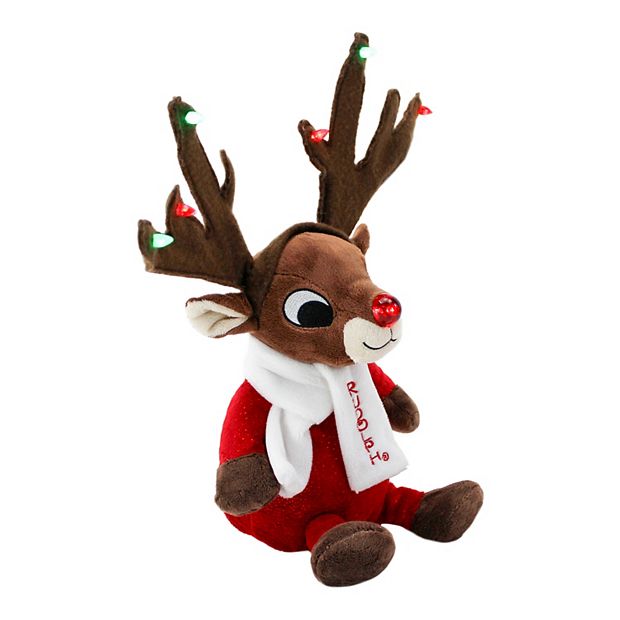 rudolph the red nosed reindeer plush toys