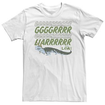 Big & Tall Marvel Loki Alligator Loki GRGRGRGRLIAR Portrait Tee