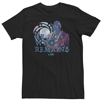 Big & Tall Marvel Loki "He Who Remains" Galaxy Fill Portrait Tee