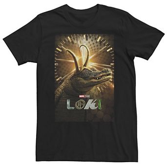 Big & Tall Marvel Loki Alligator Poster Tee
