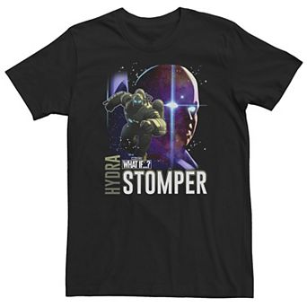 Big & Tall Marvel What If Hydrastomper and Watcher Poster Tee