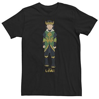 Big & Tall Marvel Loki Child Cartoon Tee
