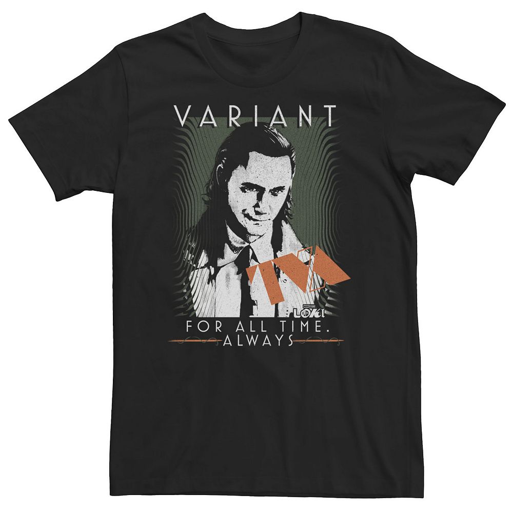 Big & Tall Marvel Loki Variant For All Time Always Tee