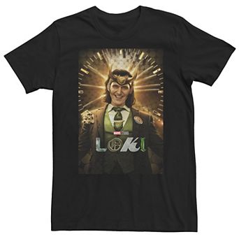 Big & Tall Marvel Loki Poster Tee