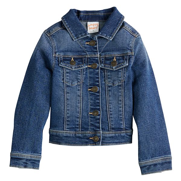 Baby & Toddler Girl Jumping Beans® Denim Jacket