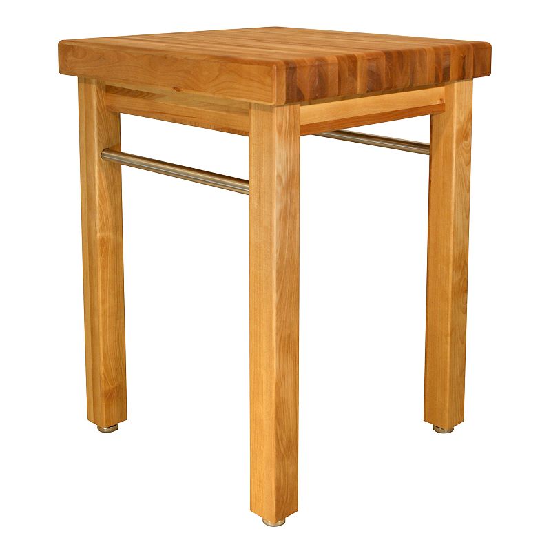 Catskill Craftsmen French Country Butcher-Block Table, Multicolor