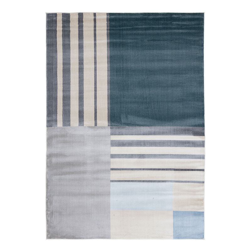 Safavieh Orwell Dan Indoor Outdoor Rug, Grey, 5X8 Ft