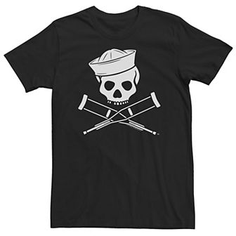 Big & Tall MTV Music Television Sailor Jackass Logo Tee