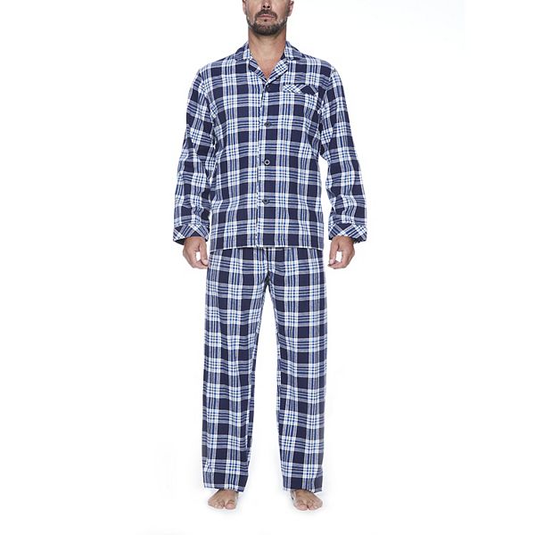 Men s Residence 2 Piece Flannel Sleep Set