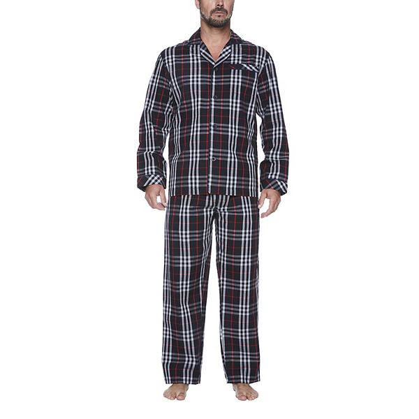 Men's Residence 2-piece Woven Pajama Set