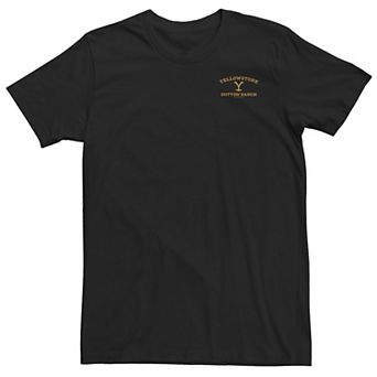 Big & Tall Yellowstone Dutton Ranch Brand Tee
