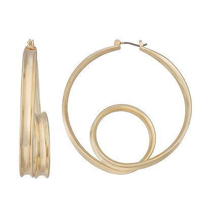 Nine west hoop earrings shop