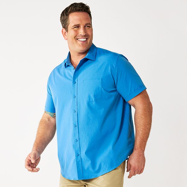 Kohls mens best sale button down sweaters