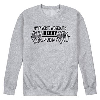 Men's Fav Workout Reading Sweatshirt