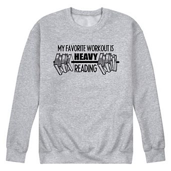 Men's Fav Workout Reading Sweatshirt