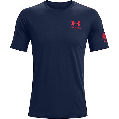 Big & Tall Under Armour Freedom Flag Tee