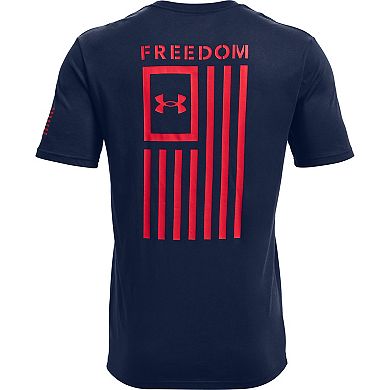 Big & Tall Under Armour Freedom Flag Tee