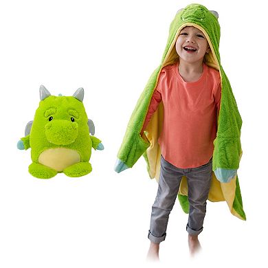 Animal Adventure® Wild for Style™ 2-in-1 Transformable Dragon Character Cape & Plush Pal