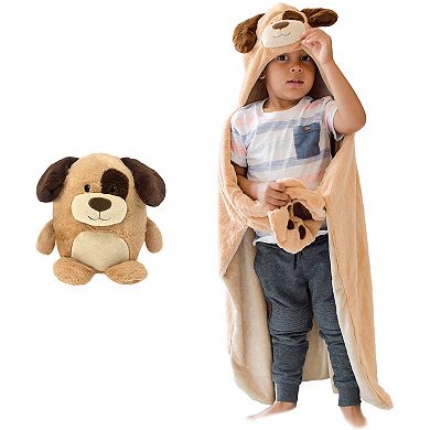 Animal Adventure® Wild for Style™ 2-in-1 Transformable Dog Character Cape & Plush Pal