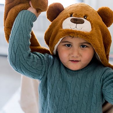 Animal Adventure® Wild for Style™ 2-in-1 Transformable Bear Character Cape & Plush Pal