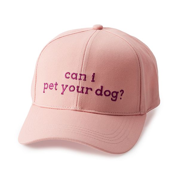 Women's Sonoma Goods For Life® Can I Pet Your Dog? Embroidered Baseball  Cap