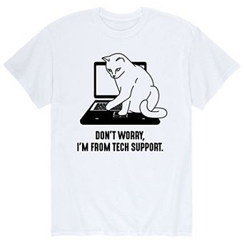 Men's I'm From Tech Support Tee
