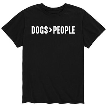 Men's Dogs Greater Than People Tee
