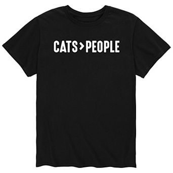 Men's Cats Greater Than People Tee