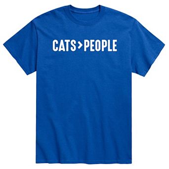 Men's Cats Greater Than People Tee