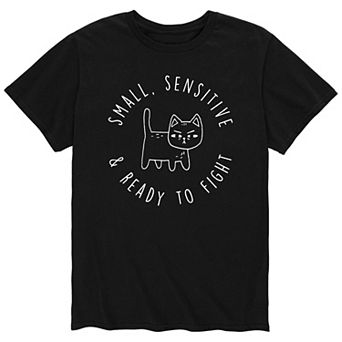 Men's Small Sensative And Ready Tee