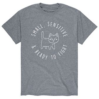 Men's Small Sensative And Ready Tee