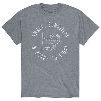 Men's Small Sensative And Ready Tee