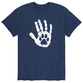 Men's Handprint Pawprint Tee