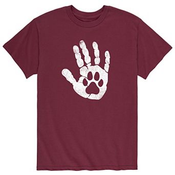 Men's Handprint Pawprint Tee