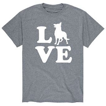 Men's Love German Shepherd Tee