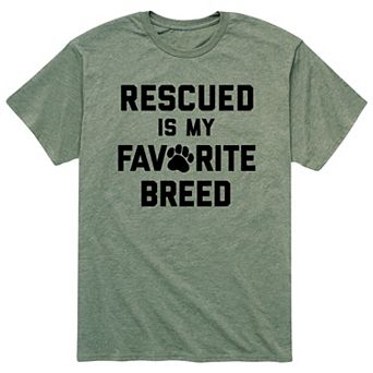 Men's Rescued Favorite Breed Tee