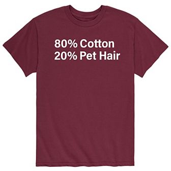 Men's Percent 20 Percent Pet Hair Tee