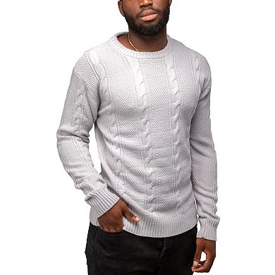 Men's Xray Regular-Fit Cable-Knit Sweater