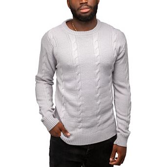 Men's Xray Regular-Fit Cable-Knit Sweater