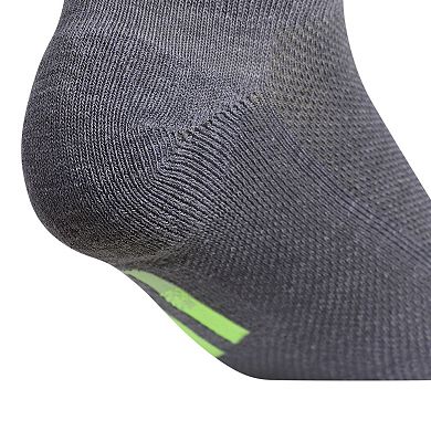 Women's adidas Superlite Stripe No-Show Socks 3-Pack