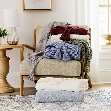 Sonoma Goods For Life Chunky Knit Throw