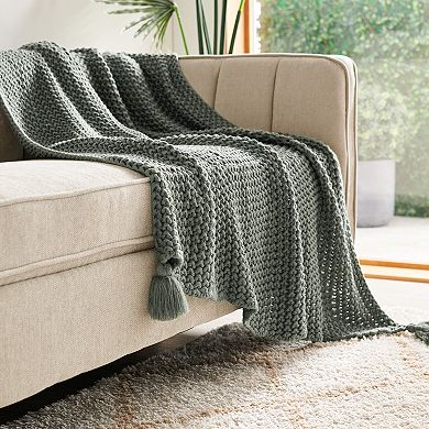 Sonoma Goods For Life Chunky Knit Throw