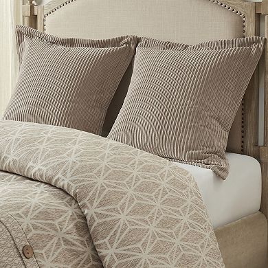 Madison Park Signature Grace Geometric Jacquard Comforter Set with Shams