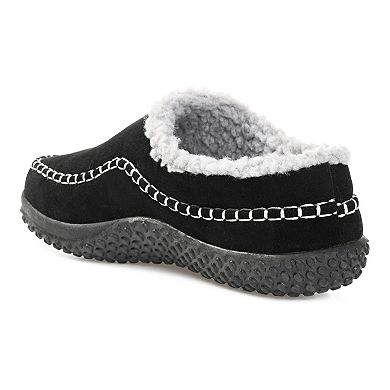 Vance Co. Godwin Men's Sherpa Clog Slippers