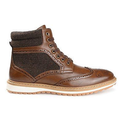 Vance Co. Harlan Men s Wingtip Ankle Boots